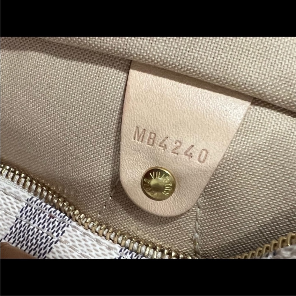Louis Vuitton Speedy 30 Azur Bag - Picture 8 of 9